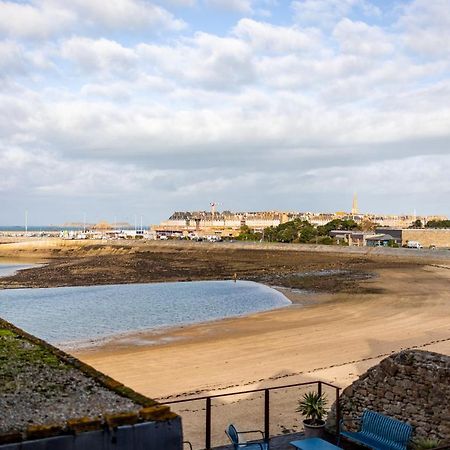 Les Letruns - Appart - 3 Pers - Vue Sur La Mer Saint-Malo Dış mekan fotoğraf
