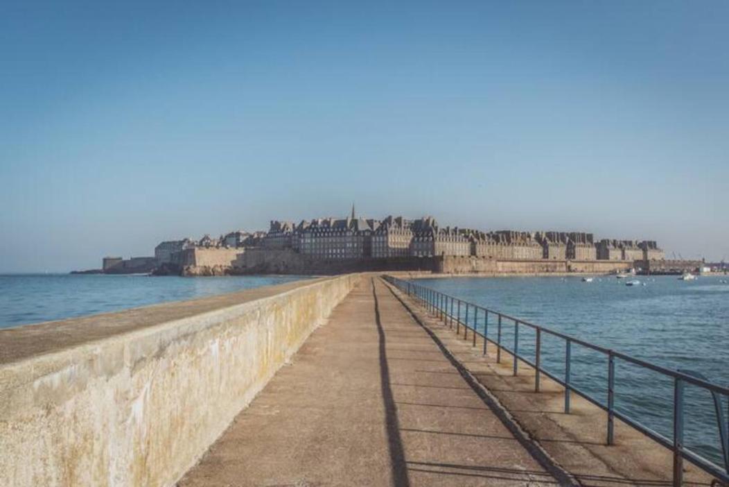Les Letruns - Appart - 3 Pers - Vue Sur La Mer Saint-Malo Dış mekan fotoğraf