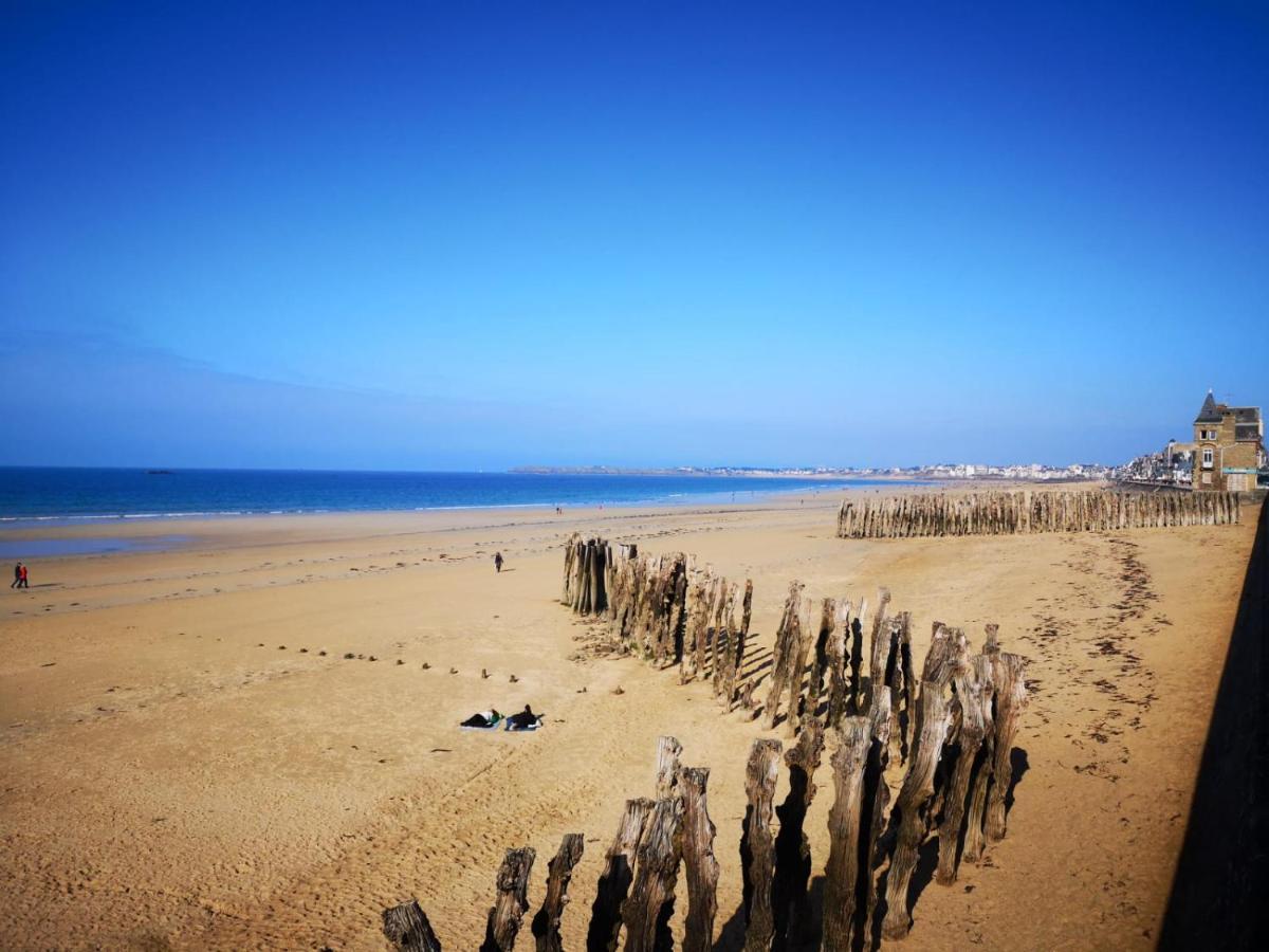 Les Letruns - Appart - 3 Pers - Vue Sur La Mer Saint-Malo Dış mekan fotoğraf