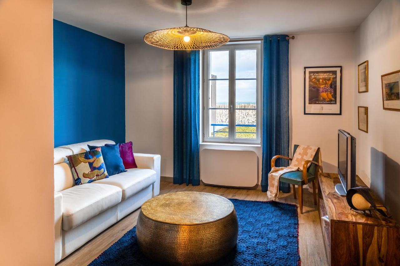 Les Letruns - Appart - 3 Pers - Vue Sur La Mer Saint-Malo Dış mekan fotoğraf