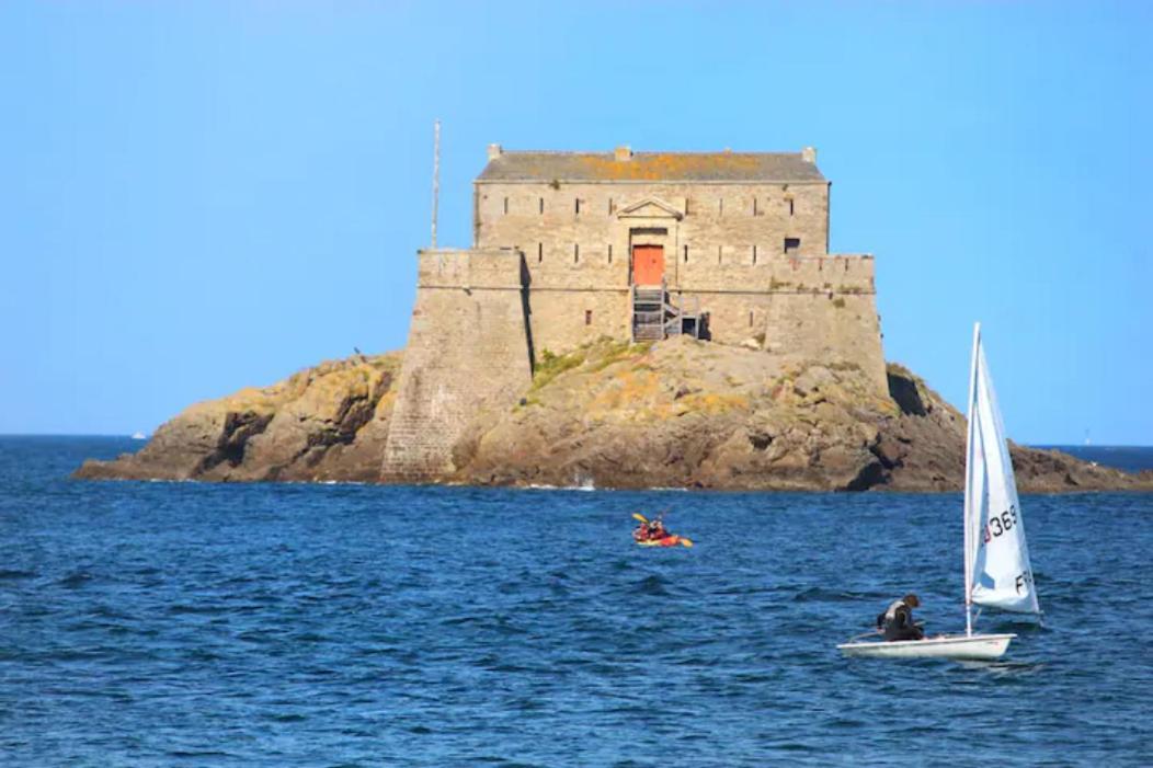 Les Letruns - Appart - 3 Pers - Vue Sur La Mer Saint-Malo Dış mekan fotoğraf