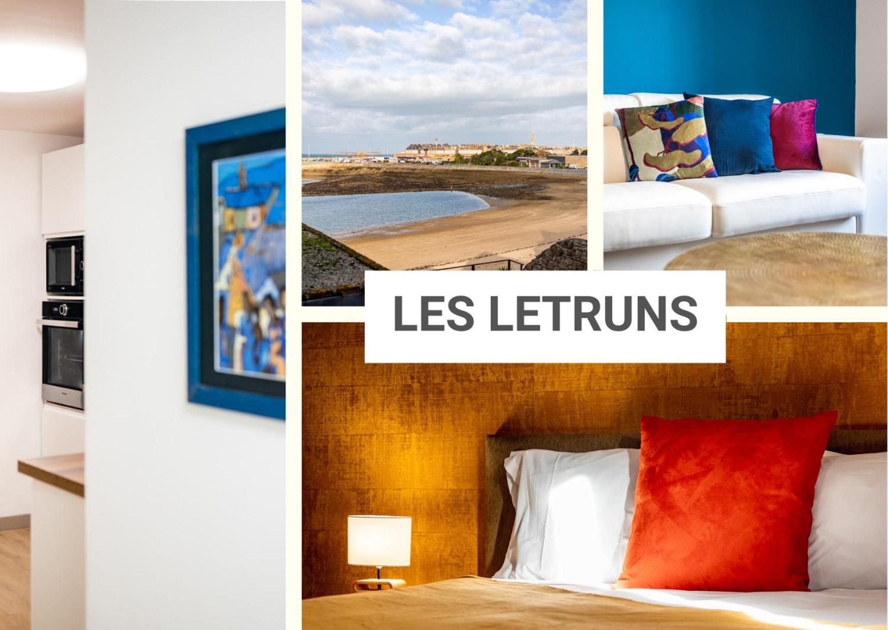 Les Letruns - Appart - 3 Pers - Vue Sur La Mer Saint-Malo Dış mekan fotoğraf